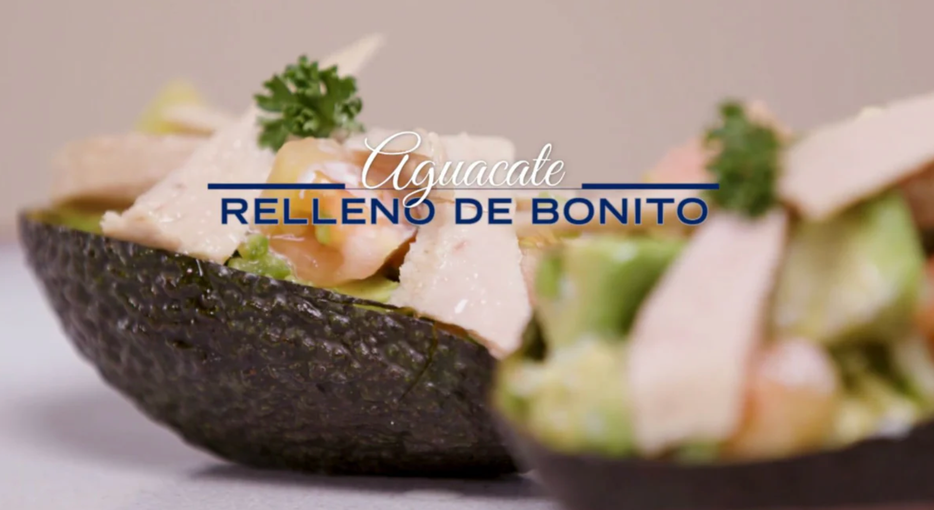 Ricetta: avocado ripieno di bonito