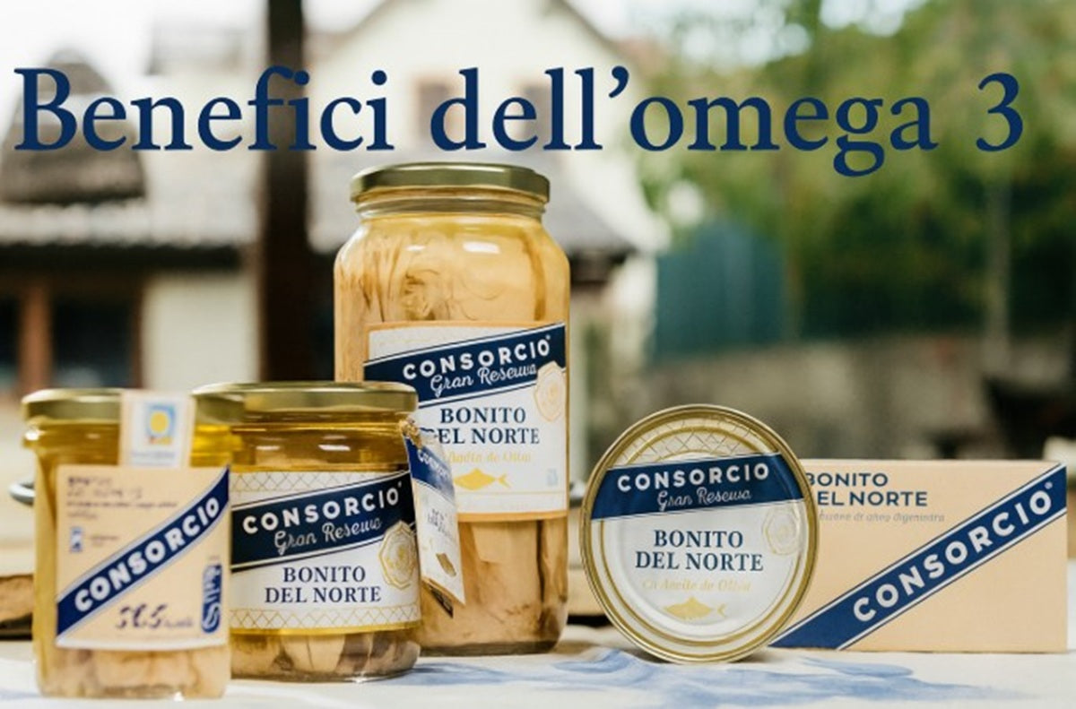 Benefici dell'omega 3 con prodotti Bonito del Norte Consorcio