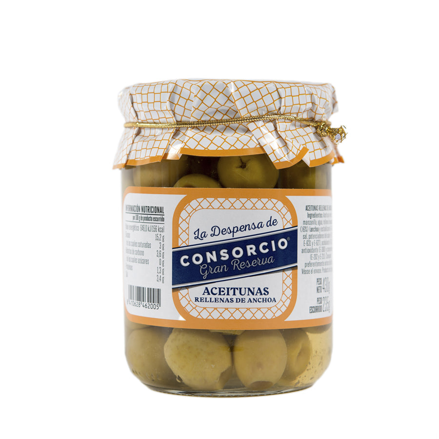 Olive ripiene di acciughe - 445ml