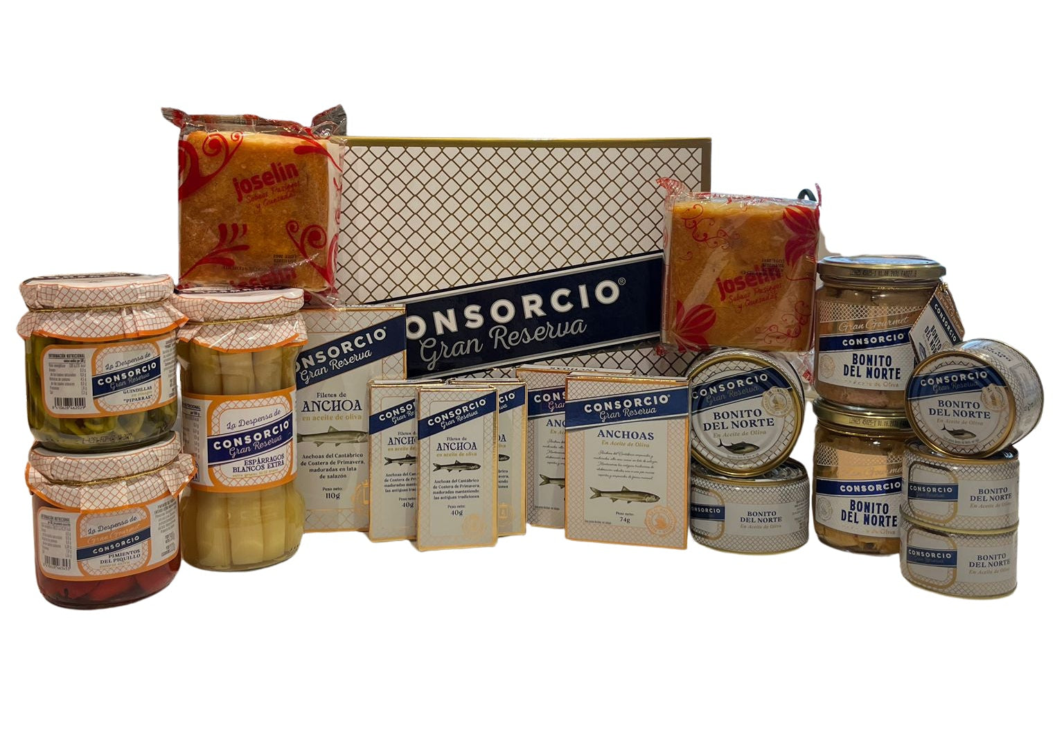 Confezione prodotti gourmet "La jugueteria del Bonito del Norte"