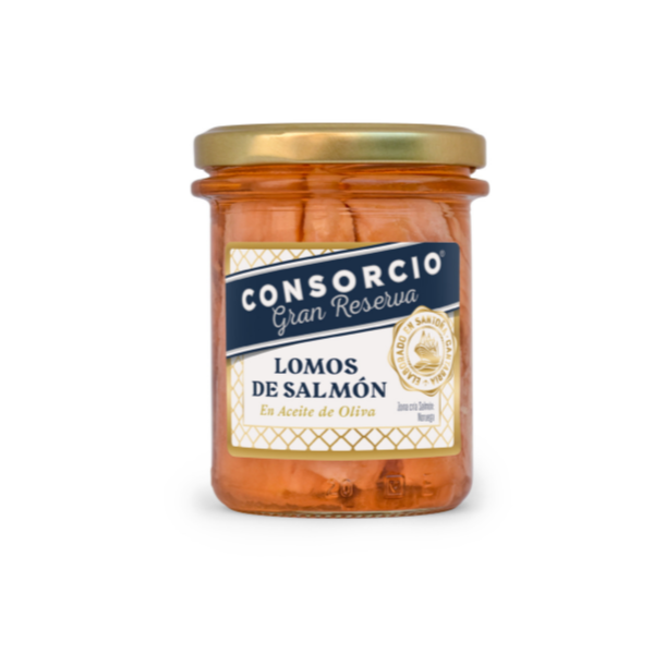 Filetti di salmone in olio d´oliva – 180g