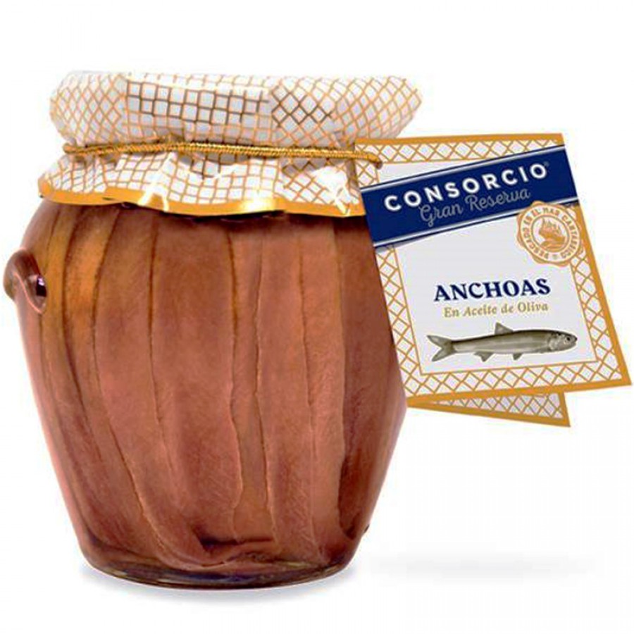 Anfora di acciughe del Cantabrico in olio d´oliva - 310g