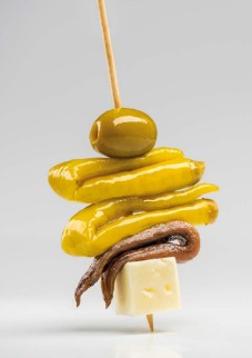 Gildas classiche con acciughe e formaggio - 4 unità